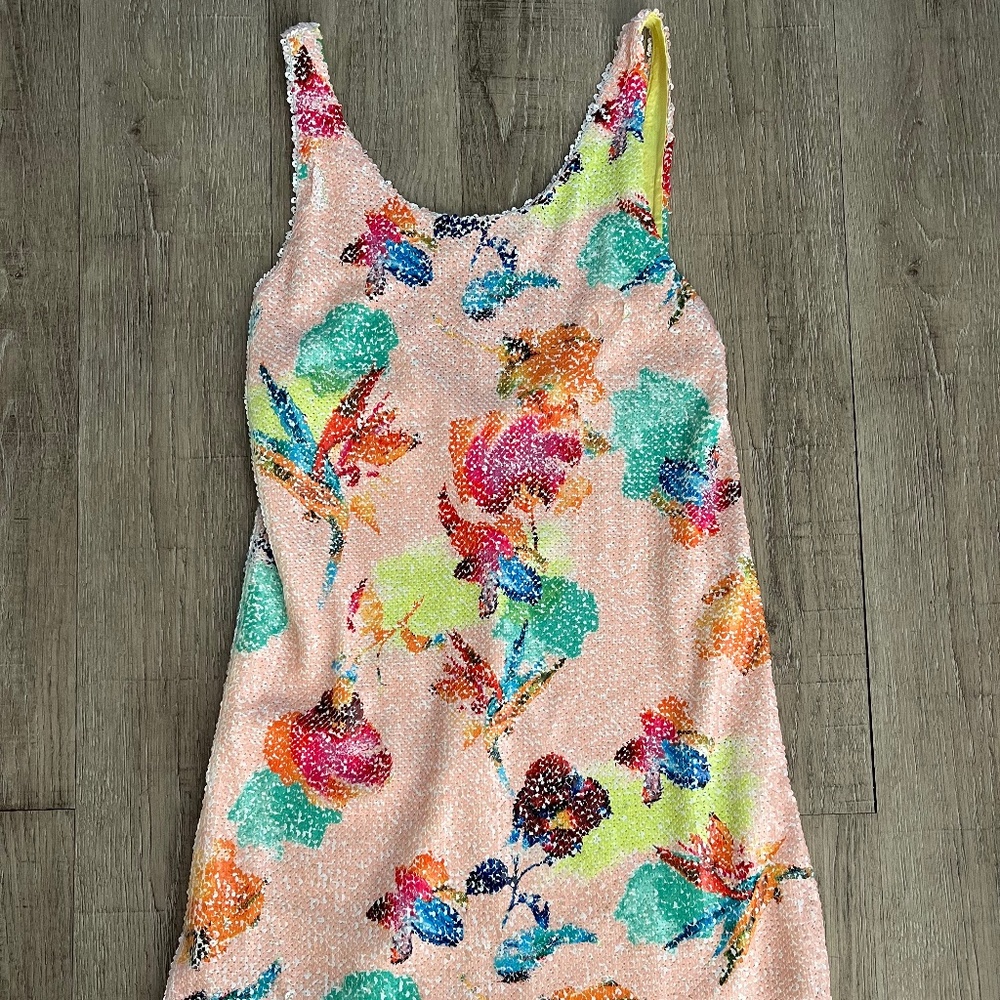 NWOT Zara sequin dress Size S